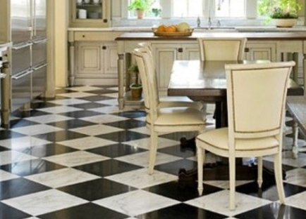 Pločice u kuhinji: 45 elegantnih i funkcionalnih opcija za završnu obradu poda 