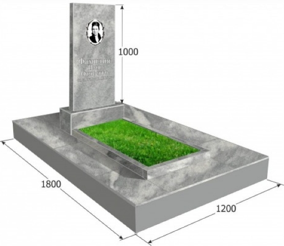 Как выбрать размер памятника из гранита